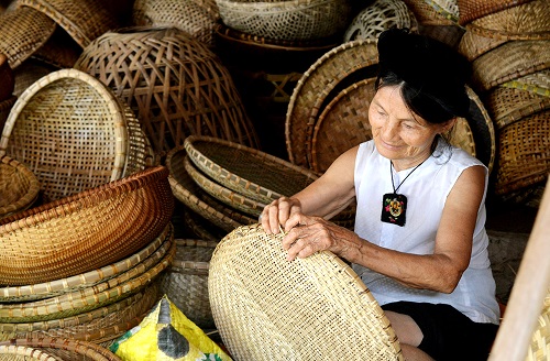Phú Thọ: Giữ gìn nghề đan lát truyền thống Ba Đông